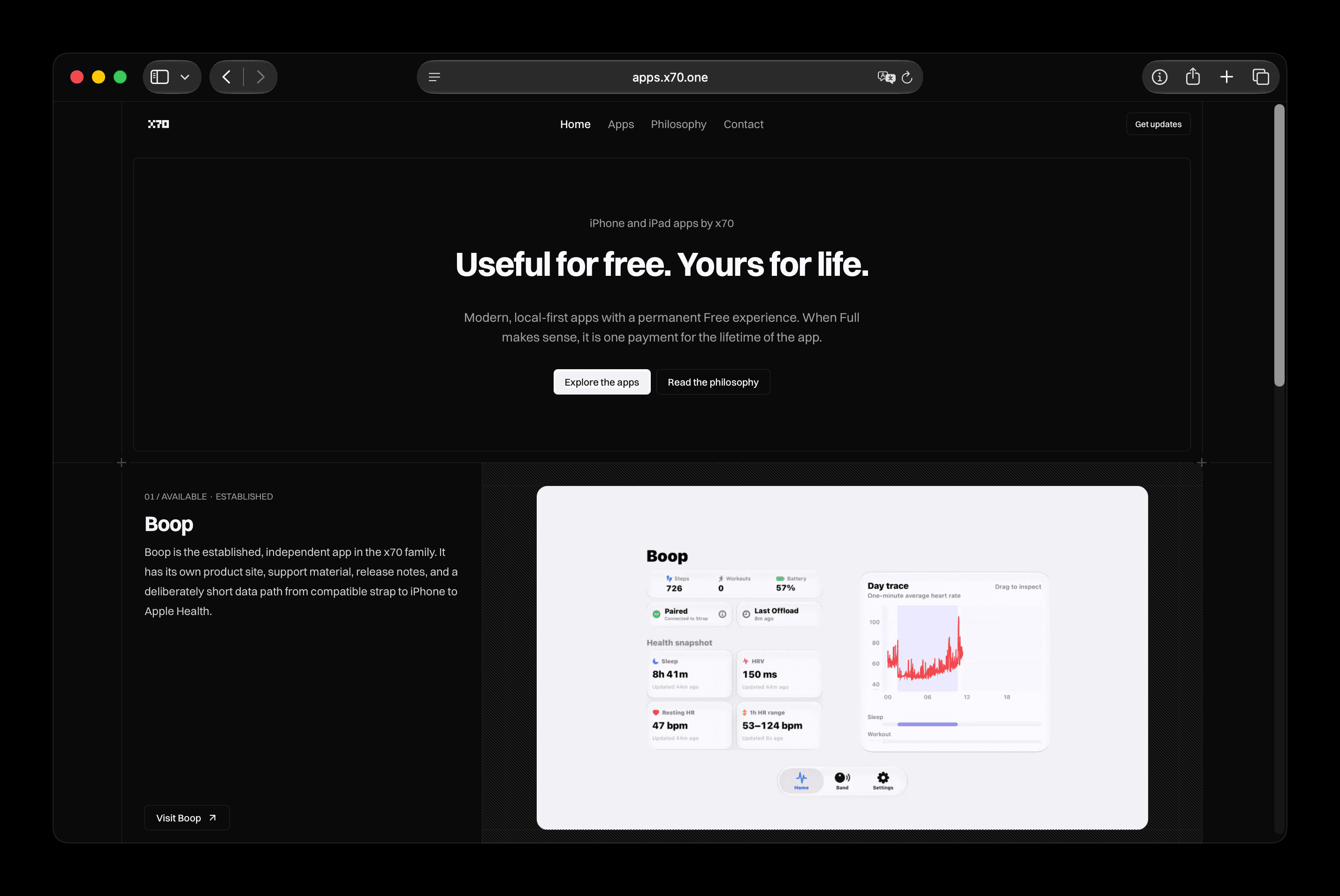 Preview of Apps