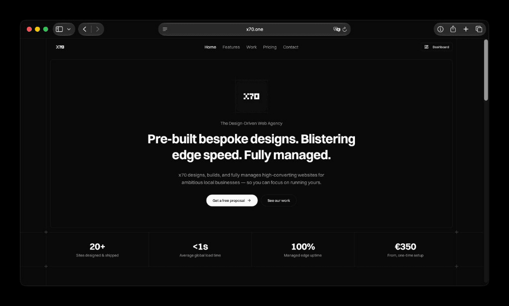 x70 - The Design-Driven Web Agency