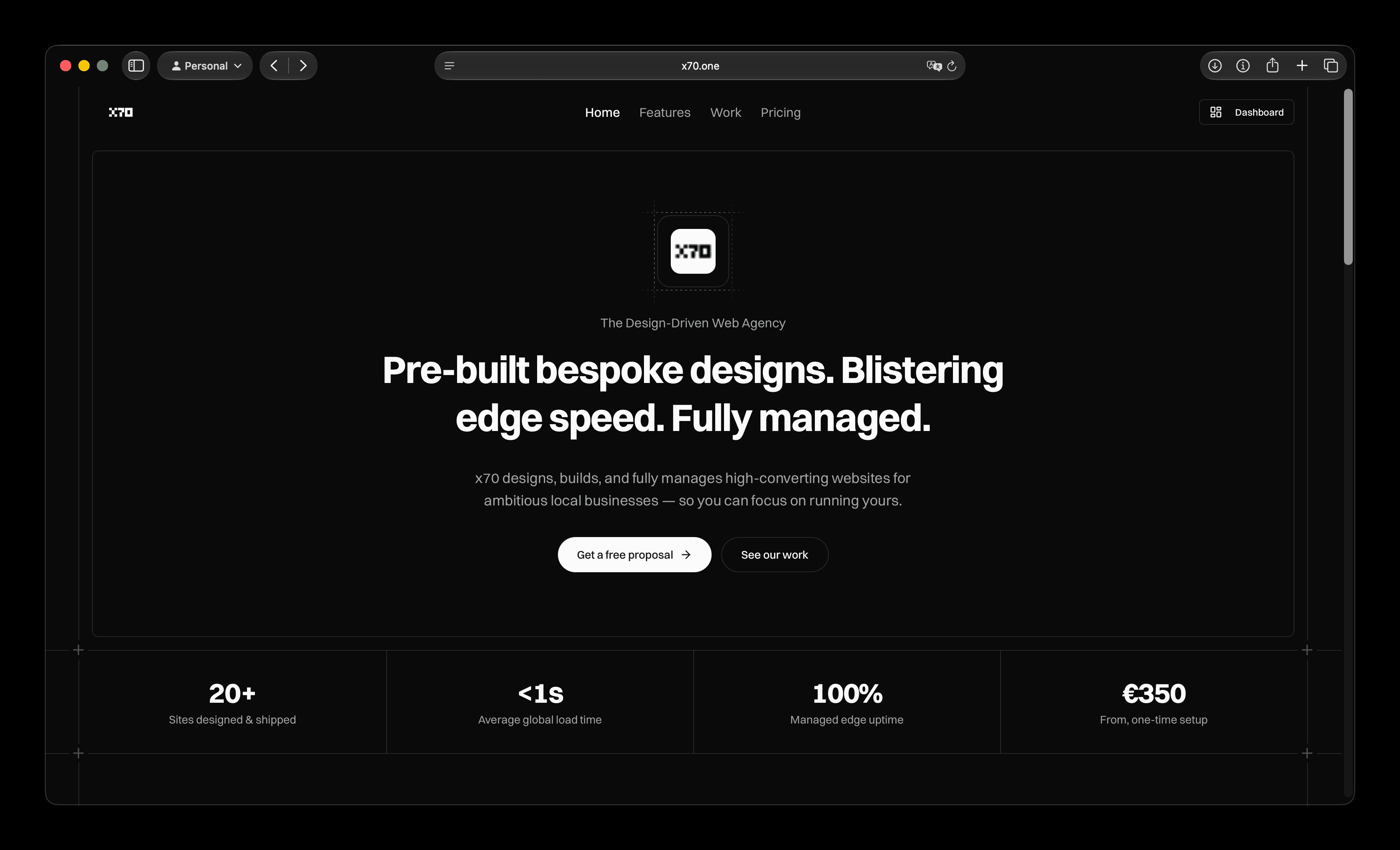 x70 - The Design-Driven Web Agency