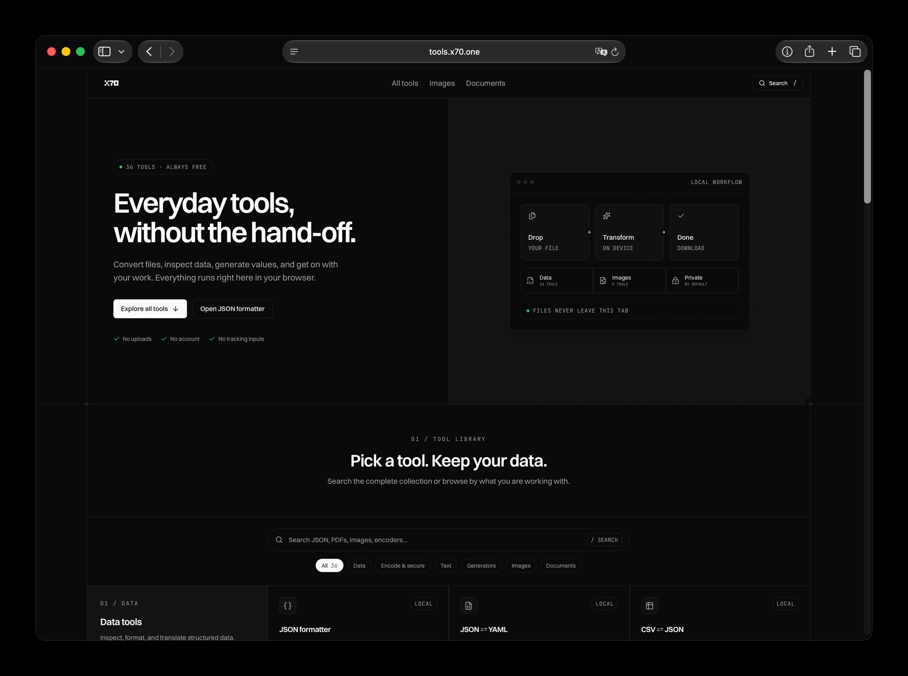 Preview of Tools